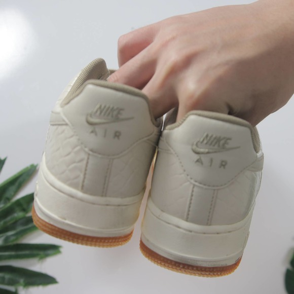 Nike Af1 Air Force 1 Low Cream Python Women's Sneakers 003072 7.5 Womens… - Picture 5 of 8